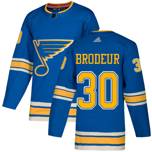 Adidas Blues #30 Martin Brodeur Light Blue Alternate Authentic Stitched NHL Jersey Adidas Blues #30 Martin Brodeur Light Blue Alternate Authentic Stitched NHL Jersey