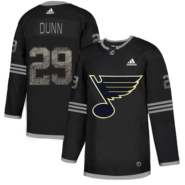 Adidas Blues #29 Vince Dunn Black Authentic Classic Stitched NHL Jersey Adidas Blues #29 Vince Dunn Black Authentic Classic Stitched NHL Jersey