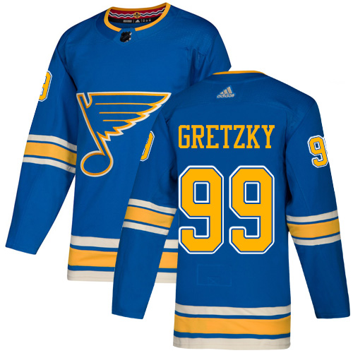 Adidas Blues #99 Wayne Gretzky Light Blue Alternate Authentic Stitched NHL Jersey Adidas Blues #99 Wayne Gretzky Light Blue Alternate Authentic Stitched NHL Jersey
