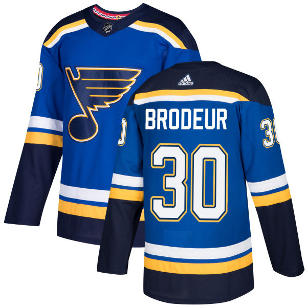 Adidas Blues #30 Martin Brodeur Blue Home Authentic Stitched NHL Jersey Adidas Blues #30 Martin Brodeur Blue Home Authentic Stitched NHL Jersey