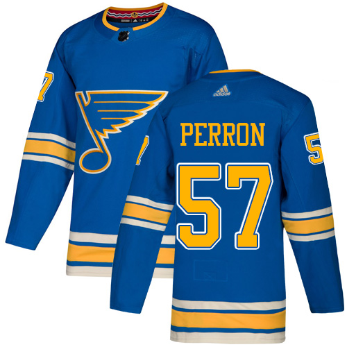 Adidas Blues #57 David Perron Blue Alternate Authentic Stitched NHL Jersey Adidas Blues #57 David Perron Blue Alternate Authentic Stitched NHL Jersey