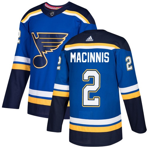 Adidas Blues #2 Al MacInnis Blue Home Authentic Stitched NHL Jersey Adidas Blues #2 Al MacInnis Blue Home Authentic Stitched NHL Jersey