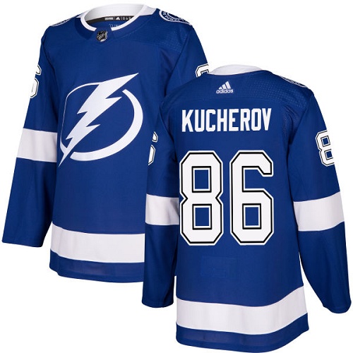 Adidas Lightning #86 Nikita Kucherov Blue Home Authentic Stitched NHL Jersey Adidas Lightning #86 Nikita Kucherov Blue Home Authentic Stitched NHL Jersey