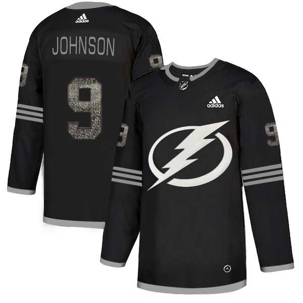 Adidas Lightning #9 Tyler Johnson Black Authentic Classic Stitched NHL Jersey Adidas Lightning #9 Tyler Johnson Black Authentic Classic Stitched NHL Jersey
