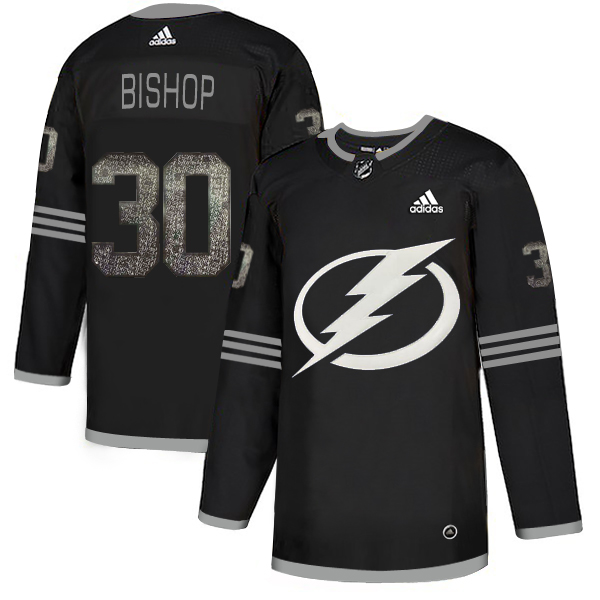 Adidas Lightning #30 Ben Bishop Black Authentic Classic Stitched NHL Jersey Adidas Lightning #30 Ben Bishop Black Authentic Classic Stitched NHL Jersey