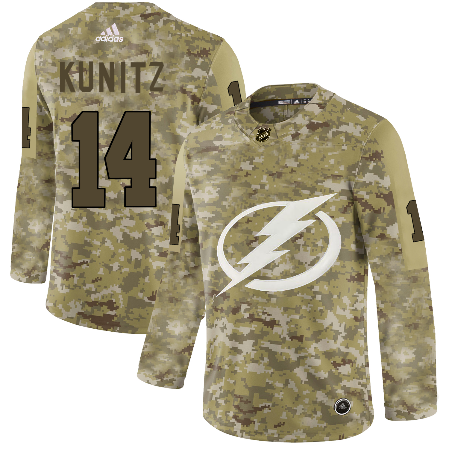 Adidas Lightning #14 Chris Kunitz Camo Authentic Stitched NHL Jersey Adidas Lightning #14 Chris Kunitz Camo Authentic Stitched NHL Jersey