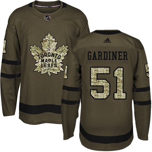 Adidas Maple Leafs #51 Jake Gardiner Green Salute to Service Stitched NHL Jersey Adidas Maple Leafs #51 Jake Gardiner Green Salute to Service Stitched NHL Jersey