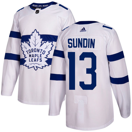 Adidas Maple Leafs #13 Mats Sundin White Authentic 2018 Stadium Series Stitched NHL Jersey Adidas Maple Leafs #13 Mats Sundin White Authentic 2018 Stadium Series Stitched NHL Jersey