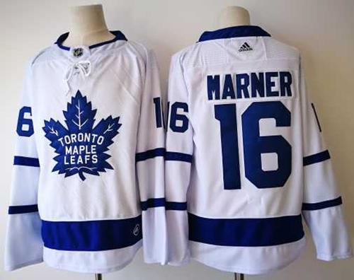 Adidas Maple Leafs #16 Mitchell Marner White Road Authentic Stitched NHL Jersey Adidas Maple Leafs #16 Mitchell Marner White Road Authentic Stitched NHL Jersey