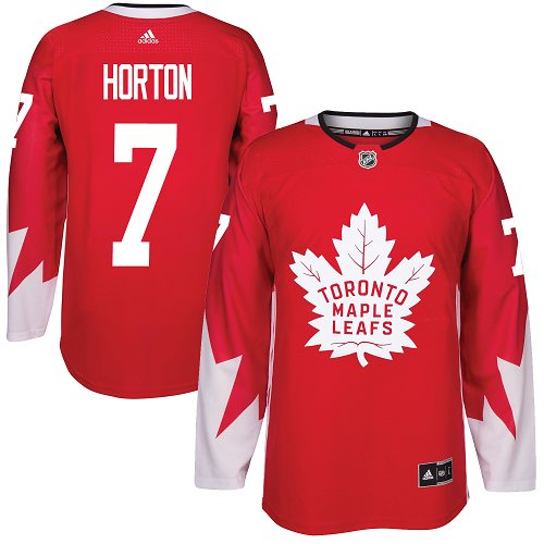 Adidas Maple Leafs #7 Tim Horton Red Team Canada Authentic Stitched NHL Jersey Adidas Maple Leafs #7 Tim Horton Red Team Canada Authentic Stitched NHL Jersey