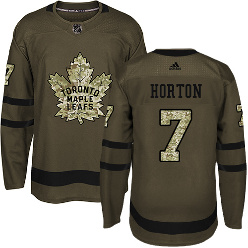 Adidas Maple Leafs #7 Tim Horton Green Salute to Service Stitched NHL Jersey Adidas Maple Leafs #7 Tim Horton Green Salute to Service Stitched NHL Jersey