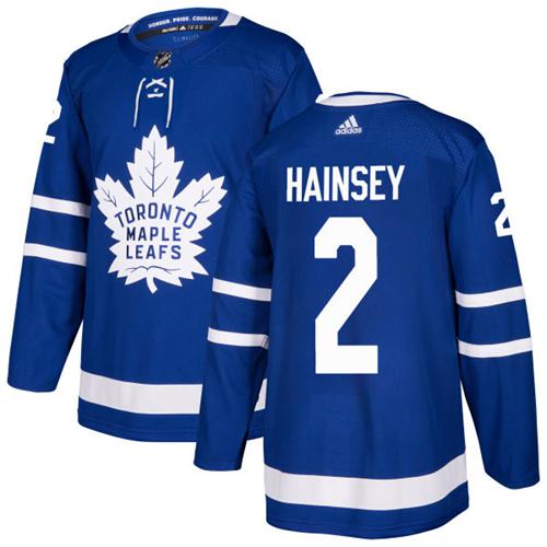 Adidas Maple Leafs #2 Ron Hainsey Blue Home Authentic Stitched NHL Jersey Adidas Maple Leafs #2 Ron Hainsey Blue Home Authentic Stitched NHL Jersey