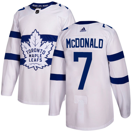 Adidas Maple Leafs #7 Lanny McDonald White Authentic 2018 Stadium Series Stitched NHL Jersey Adidas Maple Leafs #7 Lanny McDonald White Authentic 2018 Stadium Series Stitched NHL Jersey