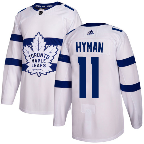 Adidas Maple Leafs #11 Zach Hyman White Authentic 2018 Stadium Series Stitched NHL Jersey Adidas Maple Leafs #11 Zach Hyman White Authentic 2018 Stadium Series Stitched NHL Jersey