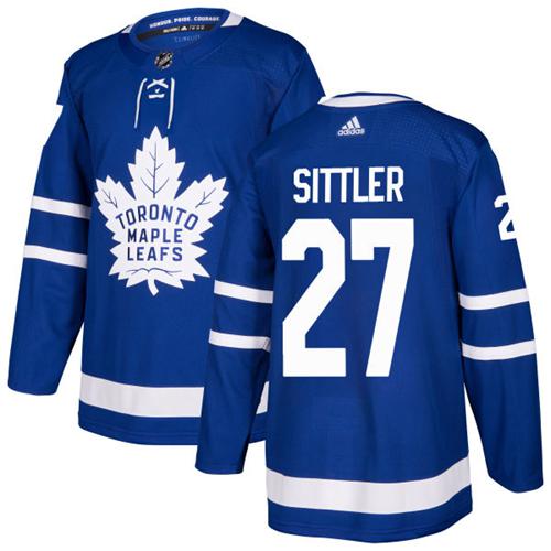 Adidas Maple Leafs #27 Darryl Sittler Blue Home Authentic Stitched NHL Jersey Adidas Maple Leafs #27 Darryl Sittler Blue Home Authentic Stitched NHL Jersey