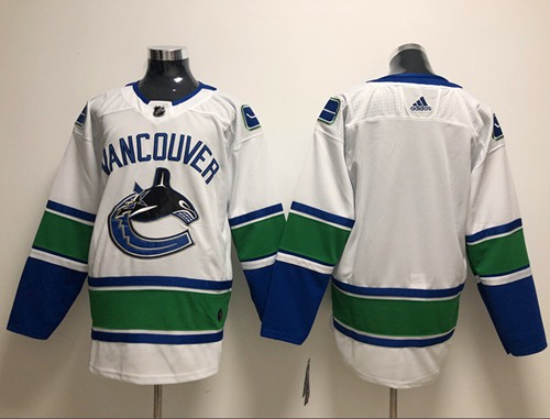 Adidas Canucks Blank White Road Authentic Stitched NHL Jersey Adidas Canucks Blank White Road Authentic Stitched NHL Jersey