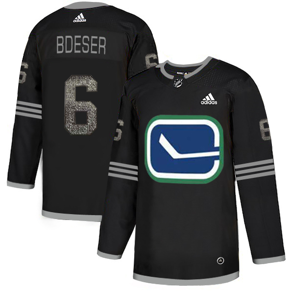 Adidas Canucks #6 Brock Boeser Black_1 Authentic Classic Stitched NHL Jersey Adidas Canucks #6 Brock Boeser Black_1 Authentic Classic Stitched NHL Jersey