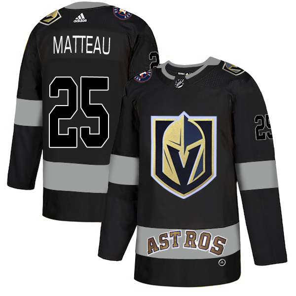Adidas Golden Knights X Astros #25 Stefan Matteau Black Authentic City Joint Name Stitched NHL Jersey Adidas Golden Knights X Astros #25 Stefan Matteau Black Authentic City Joint Name Stitched NHL Jersey