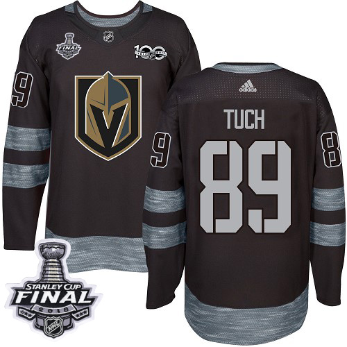 Adidas Golden Knights #89 Alex Tuch Black 1917-2017 100th Anniversary 2018 Stanley Cup Final Stitched NHL Jersey Adidas Golden Knights #89 Alex Tuch Black 1917-2017 100th Anniversary 2018 Stanley Cup Final Stitched NHL Jersey