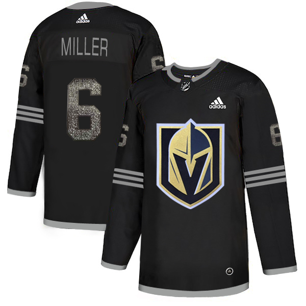 Adidas Golden Knights #6 Colin Miller Black Authentic Classic Stitched NHL Jersey Adidas Golden Knights #6 Colin Miller Black Authentic Classic Stitched NHL Jersey