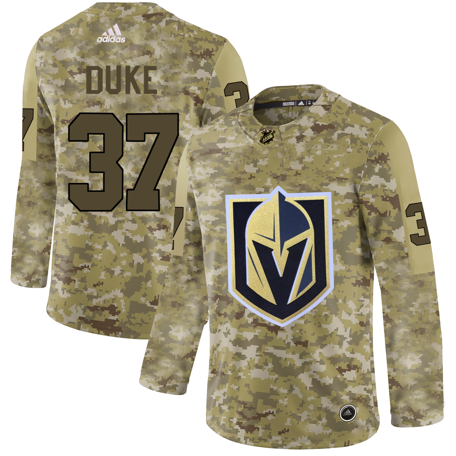 Adidas Golden Knights #37 Reid Duke Camo Authentic Stitched NHL Jersey Adidas Golden Knights #37 Reid Duke Camo Authentic Stitched NHL Jersey