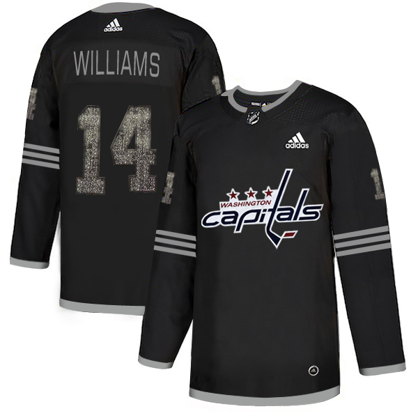 Adidas Capitals #14 Justin Williams Black_1 Authentic Classic Stitched NHL Jersey Adidas Capitals #14 Justin Williams Black_1 Authentic Classic Stitched NHL Jersey