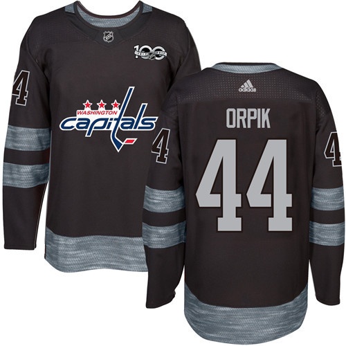 Adidas Capitals #44 Brooks Orpik Black 1917-2017 100th Anniversary Stitched NHL Jersey Adidas Capitals #44 Brooks Orpik Black 1917-2017 100th Anniversary Stitched NHL Jersey