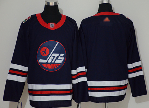 Adidas Jets Blank Navy Blue Authentic 2019 Heritage Classic Stitched NHL Jersey Adidas Jets Blank Navy Blue Authentic 2019 Heritage Classic Stitched NHL Jersey