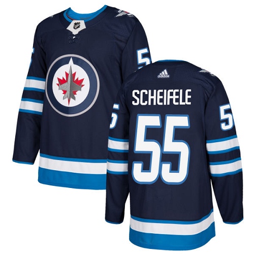 Adidas Jets #55 Mark Scheifele Navy Blue Home Authentic Stitched NHL Jersey Adidas Jets #55 Mark Scheifele Navy Blue Home Authentic Stitched NHL Jersey
