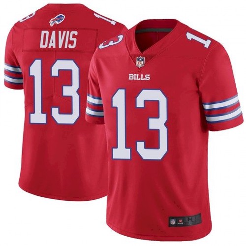 Men's Buffalo Bills #13 Gabriel Davis Red NFL Vapor Untouchable Limited Stitched Jersey Men's Buffalo Bills #13 Gabriel Davis Red NFL Vapor Untouchable Limited Stitched Jersey