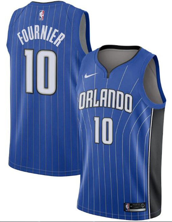 Men's Orlando Magic Royal #10 Evan Fournie Icon Edition Stitched Swingman Jersey Men's Orlando Magic Royal #10 Evan Fournie Icon Edition Stitched Swingman Jersey