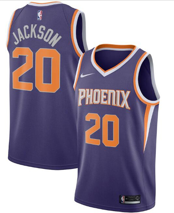 Men's Phoenix Suns Purple #20 Josh Jackson Icon Edition Stitched Jersey Men's Phoenix Suns Purple #20 Josh Jackson Icon Edition Stitched Jersey