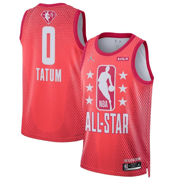 Men's 2022 All-Star #0 Jayson Tatum Maroon Stitched Jersey Men's 2022 All-Star #0 Jayson Tatum Maroon Stitched Jersey
