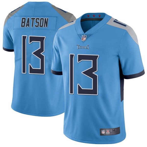 Men's Tennessee Titans #13 Cameron Batson Blue NFL Vapor Untouchable Limited Stitched Jersey Men's Tennessee Titans #13 Cameron Batson Blue NFL Vapor Untouchable Limited Stitched Jersey