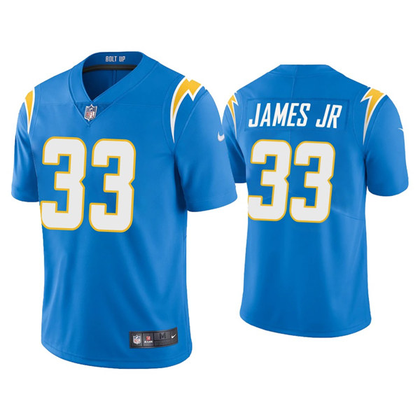 Men's Los Angeles Chargers #33 Derwin James 2020 Blue Vapor Untouchable Limited Stitched NFL Jersey Men's Los Angeles Chargers #33 Derwin James 2020 Blue Vapor Untouchable Limited Stitched NFL Jersey
