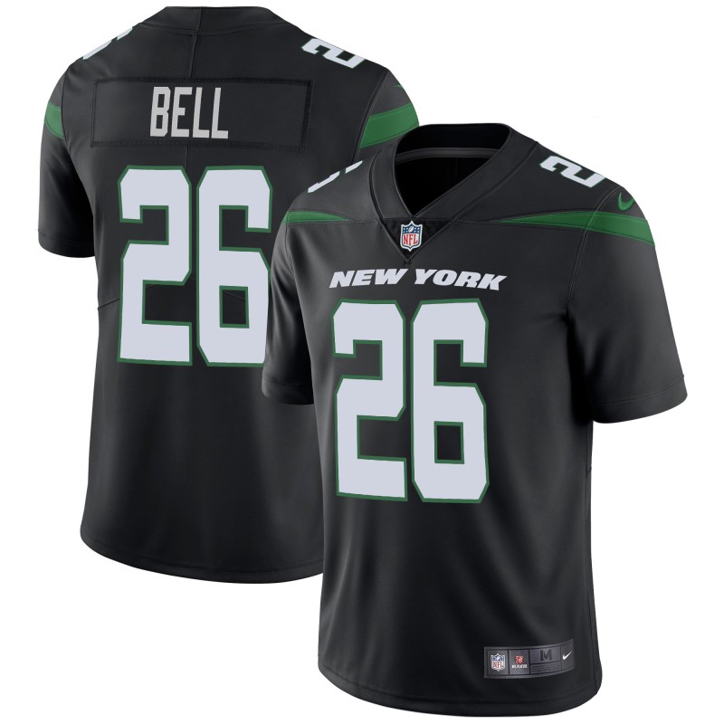 Men's New York Jets #26 Le'Veon Bell Black Vapor Untouchable Limited Stitched NFL Jersey Men's New York Jets #26 Le'Veon Bell Black Vapor Untouchable Limited Stitched NFL Jersey