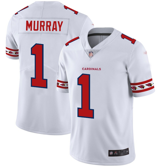 Nike Cardinals #1 Kyler Murray White Men's Stitched NFL Limited Team Logo Fashion Jersey Nike Cardinals #1 Kyler Murray White Men's Stitched NFL Limited Team Logo Fashion Jersey