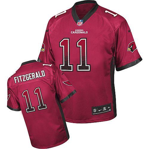 Nike Cardinals #11 Larry Fitzgerald Red Team Color Men's Stitched NFL Elite Drift Fashion Jersey Nike Cardinals #11 Larry Fitzgerald Red Team Color Men's Stitched NFL Elite Drift Fashion Jersey