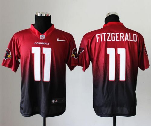 Nike Cardinals #11 Larry Fitzgerald Red/Black Men's Stitched NFL Elite Fadeaway Fashion Jersey Nike Cardinals #11 Larry Fitzgerald Red/Black Men's Stitched NFL Elite Fadeaway Fashion Jersey