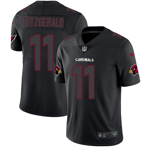 Nike Cardinals #11 Larry Fitzgerald Black Men's Stitched NFL Limited Rush Impact Jersey Nike Cardinals #11 Larry Fitzgerald Black Men's Stitched NFL Limited Rush Impact Jersey