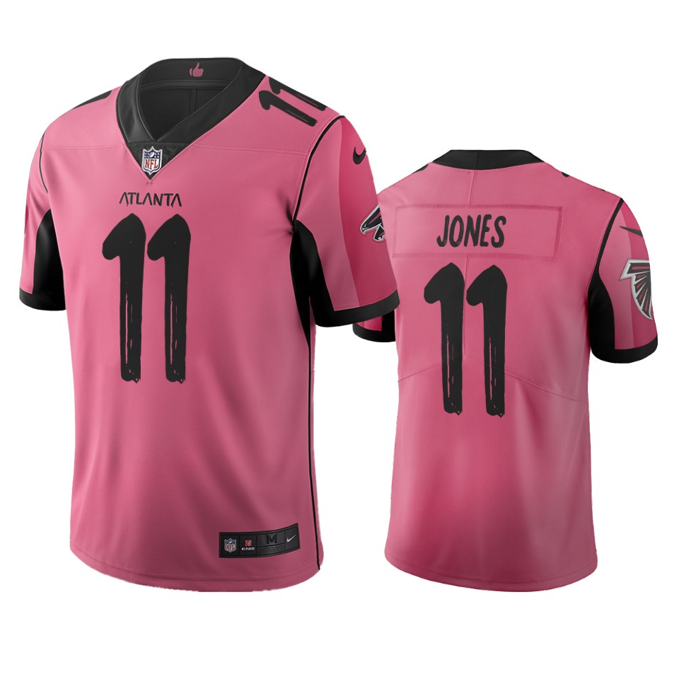 Atlanta Falcons #11 Julio Jones Pink Vapor Limited City Edition NFL Jersey Atlanta Falcons #11 Julio Jones Pink Vapor Limited City Edition NFL Jersey
