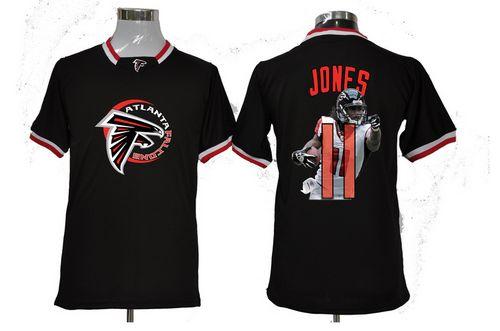 Nike Falcons #11 Julio Jones Black Men's NFL Game All Star Fashion Jersey Nike Falcons #11 Julio Jones Black Men's NFL Game All Star Fashion Jersey