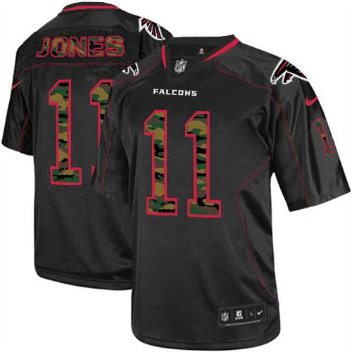 Nike Falcons #11 Julio Jones Black Men's Stitched NFL Elite Camo Fashion Jersey Nike Falcons #11 Julio Jones Black Men's Stitched NFL Elite Camo Fashion Jersey