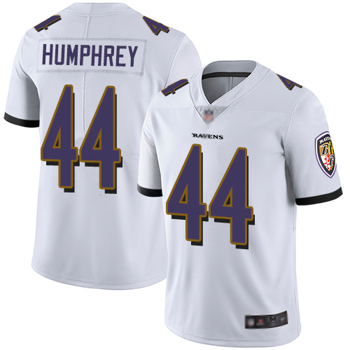 Nike Ravens #44 Marlon Humphrey White Men's Stitched NFL Vapor Untouchable Limited Jersey Nike Ravens #44 Marlon Humphrey White Men's Stitched NFL Vapor Untouchable Limited Jersey