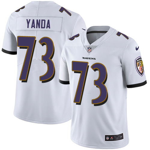 Nike Ravens #73 Marshal Yanda White Men's Stitched NFL Vapor Untouchable Limited Jersey Nike Ravens #73 Marshal Yanda White Men's Stitched NFL Vapor Untouchable Limited Jersey