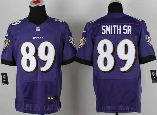 Nike Ravens #89 Steve Smith Purple Team Color Men's Stitched NFL New Elite Jersey Nike Ravens #89 Steve Smith Purple Team Color Men's Stitched NFL New Elite Jersey