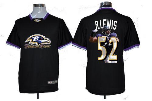 Nike Ravens #52 Ray Lewis Black Men's NFL Game All Star Fashion Jersey Nike Ravens #52 Ray Lewis Black Men's NFL Game All Star Fashion Jersey