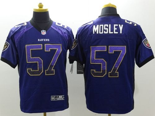 Nike Ravens #57 C.J. Mosley Purple Team Color Men's Stitched NFL Elite Drift Fashion Jersey Nike Ravens #57 C.J. Mosley Purple Team Color Men's Stitched NFL Elite Drift Fashion Jersey