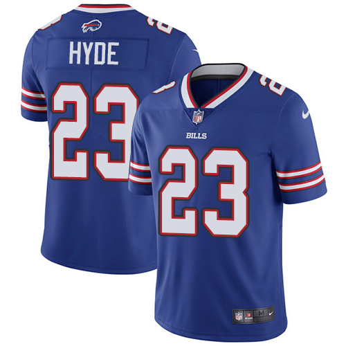 Nike Bills #23 Micah Hyde Royal Blue Team Color Men's Stitched NFL Vapor Untouchable Limited Jersey Nike Bills #23 Micah Hyde Royal Blue Team Color Men's Stitched NFL Vapor Untouchable Limited Jersey