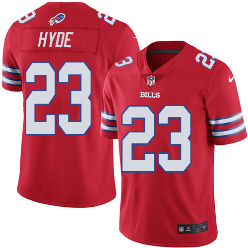 Nike Bills #23 Micah Hyde Red Men's Stitched NFL Limited Rush Jersey Nike Bills #23 Micah Hyde Red Men's Stitched NFL Limited Rush Jersey